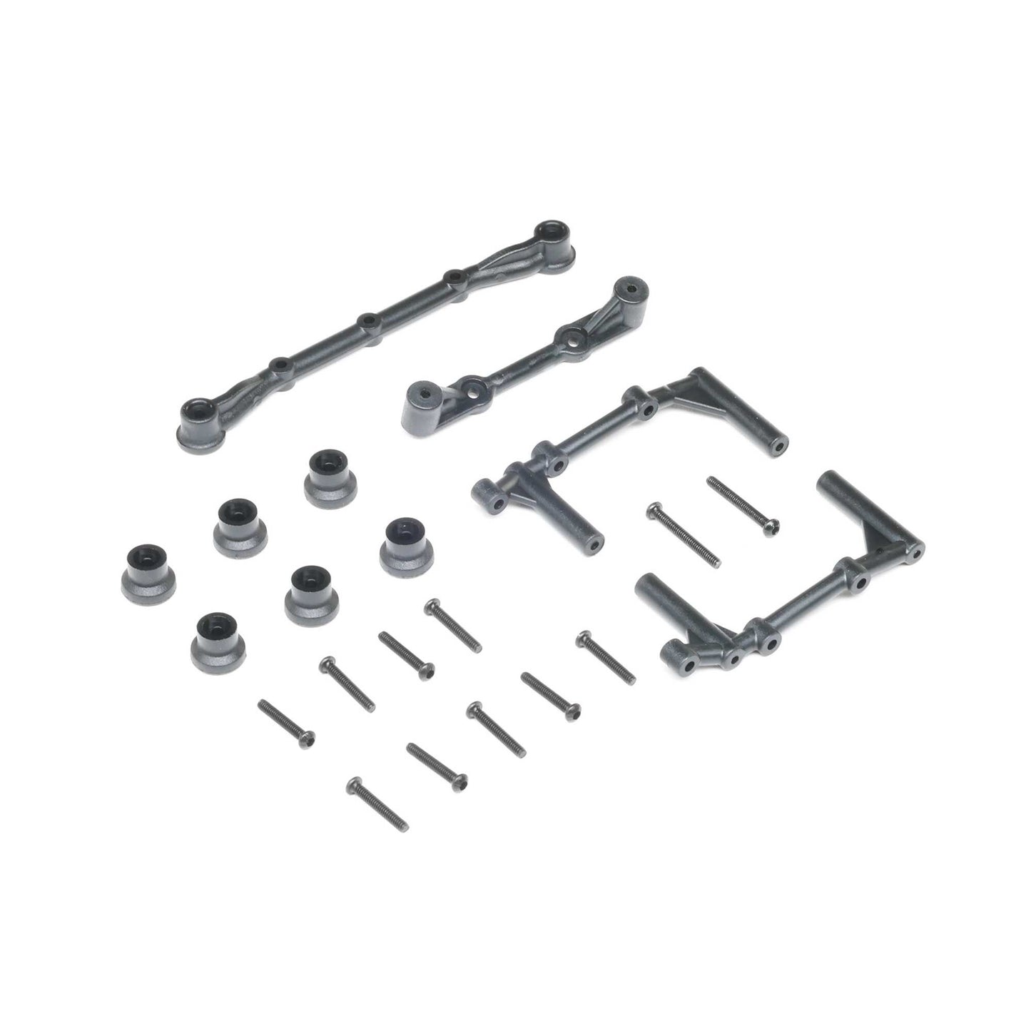 Losi Body Mounts & Hood Support, Zombie: Mini LMT LOS-2821
