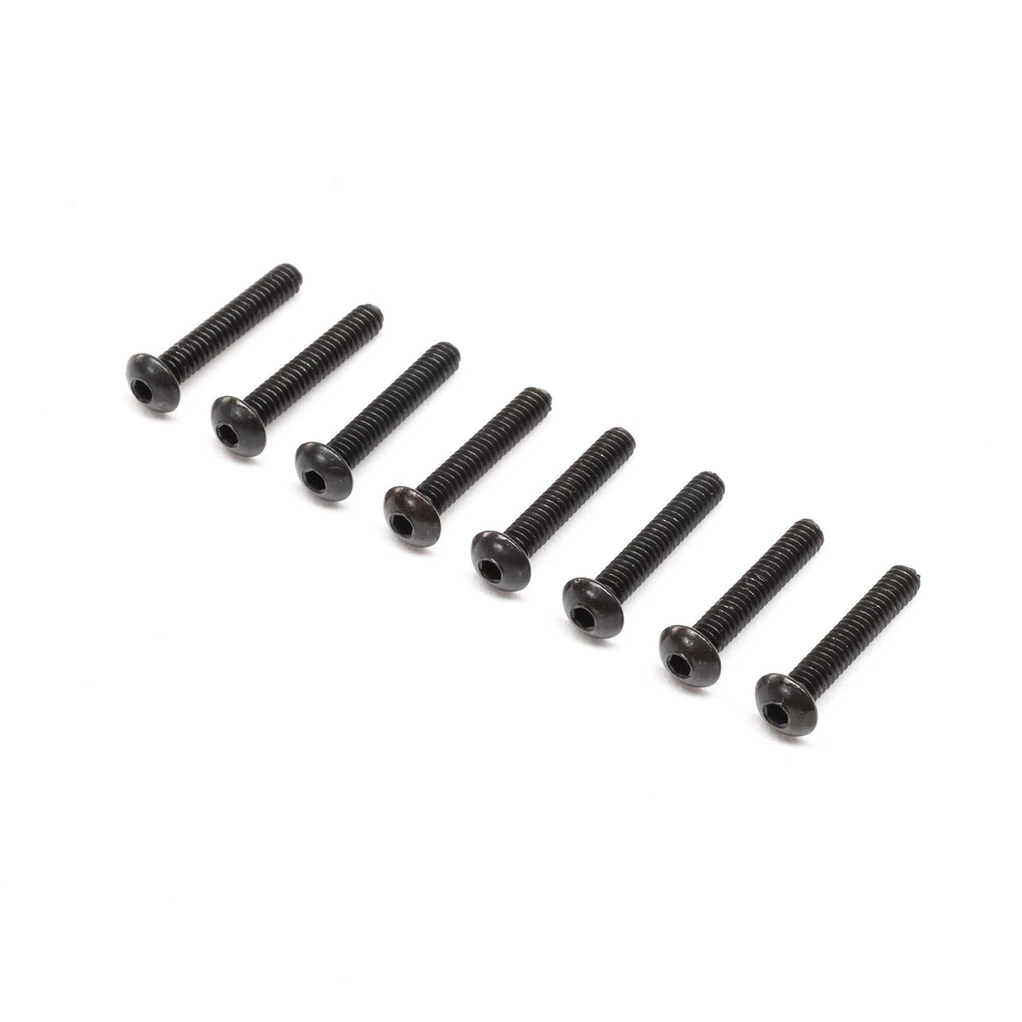 Losi Button Head Screws, 2-56 x 1/2" (8) LOS-3816
