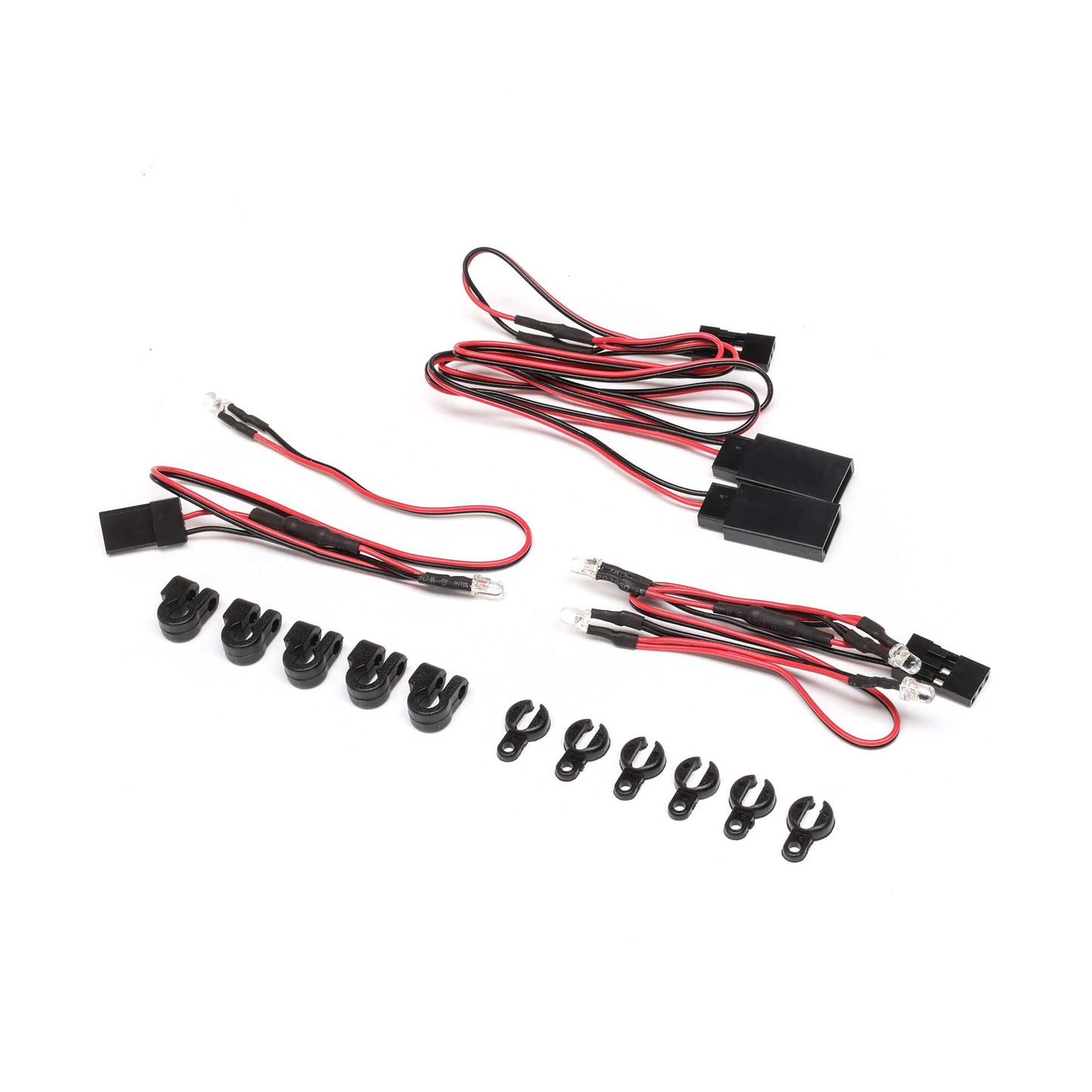 Losi LED Set with Holder and Wire Keep: RZR Rey LOS13005
