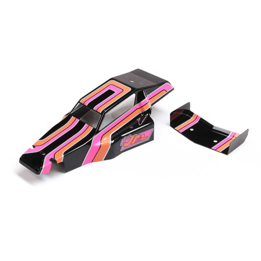 Losi Body & Wing, Black: Mini JRX2 LOS210027