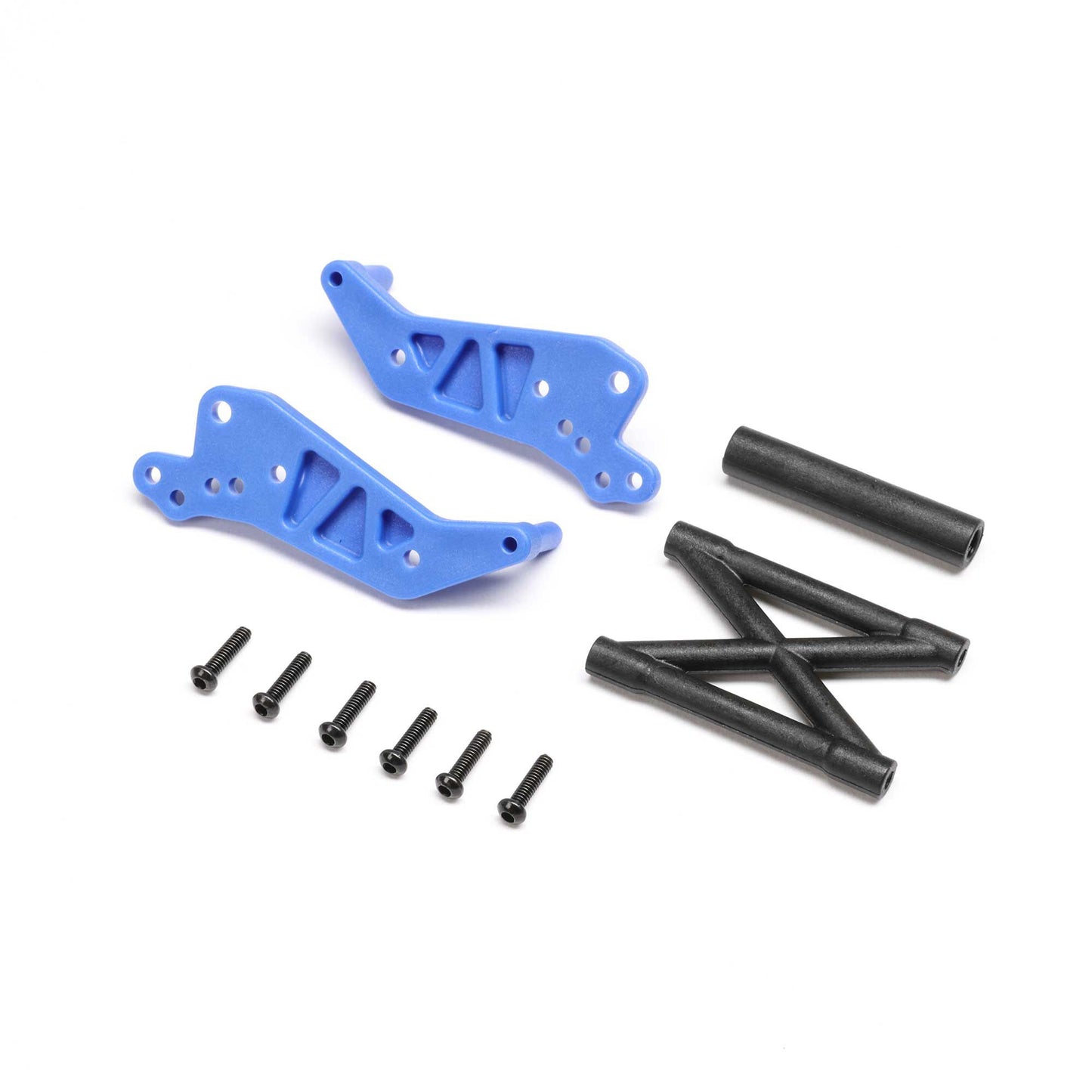 Losi Wheelie Bar Set, Blue: Mini LMT LOS211046
