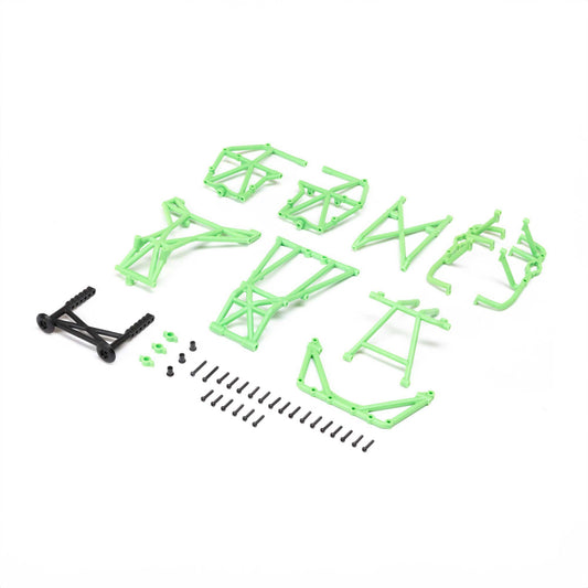 Losi Cage Set Complete, Green: Mini LMT LOS211049