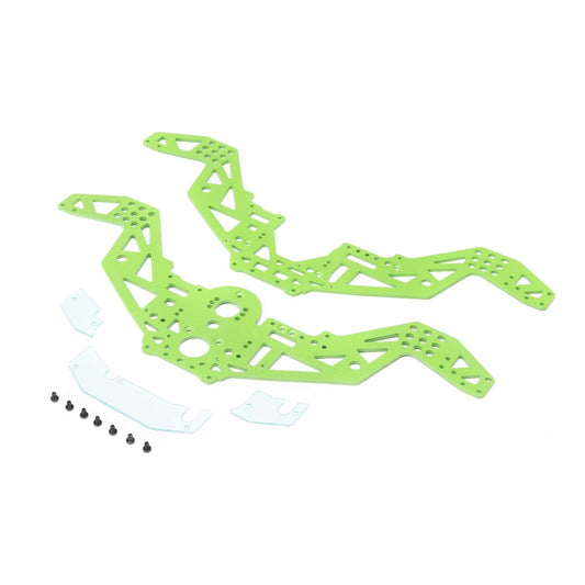Losi Chassis Plate Set, Green: Mini LMT LOS211052