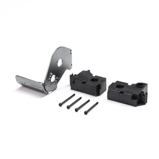 Losi Transmission Case & Motor Plate: Mini JRX2 LOS212023