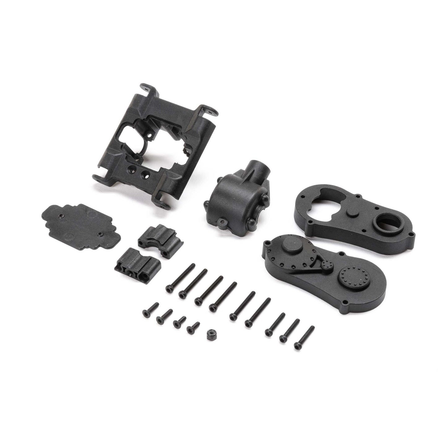 Losi Center Gear Box Housing Set with Covers: Mini LMT LOS212037