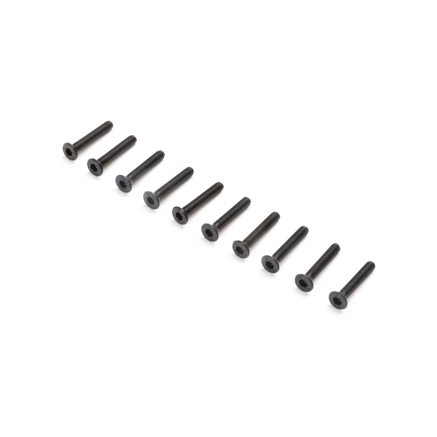 Losi Flat Head Screws, M2x12mm (10) LOS215003