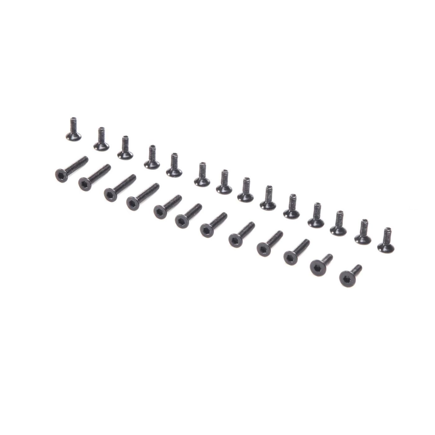 Losi Screw Set, Flat Head: Mini-T 2.0 LOS216004