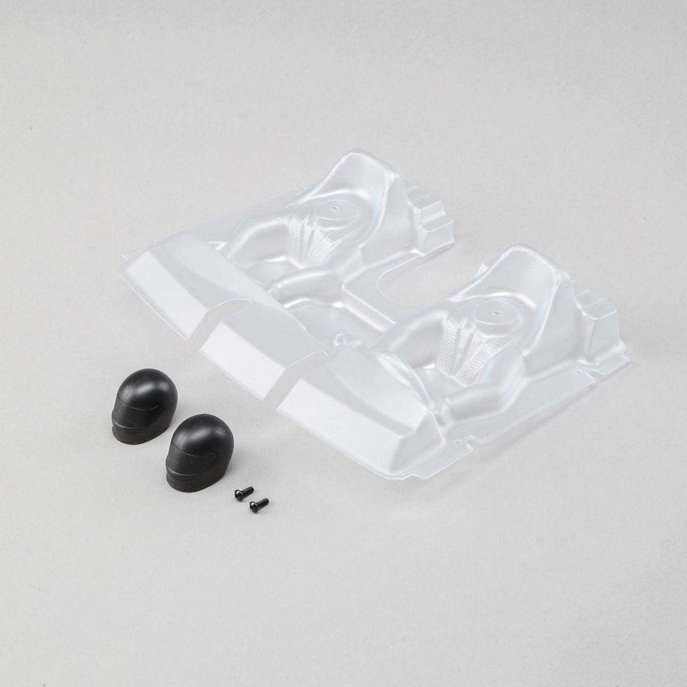 Losi Interior Set with Helmets, Clear: Baja Rey LOS230020