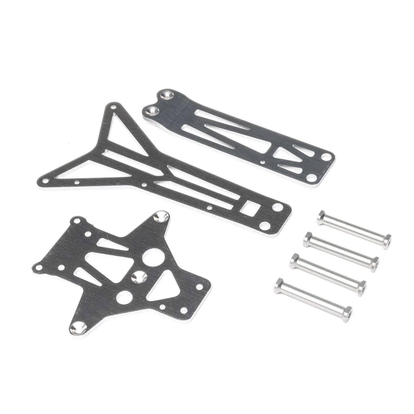 Losi Top Chassis Brace and Standoffs, Front/Rear: RZR Rey LOS230105