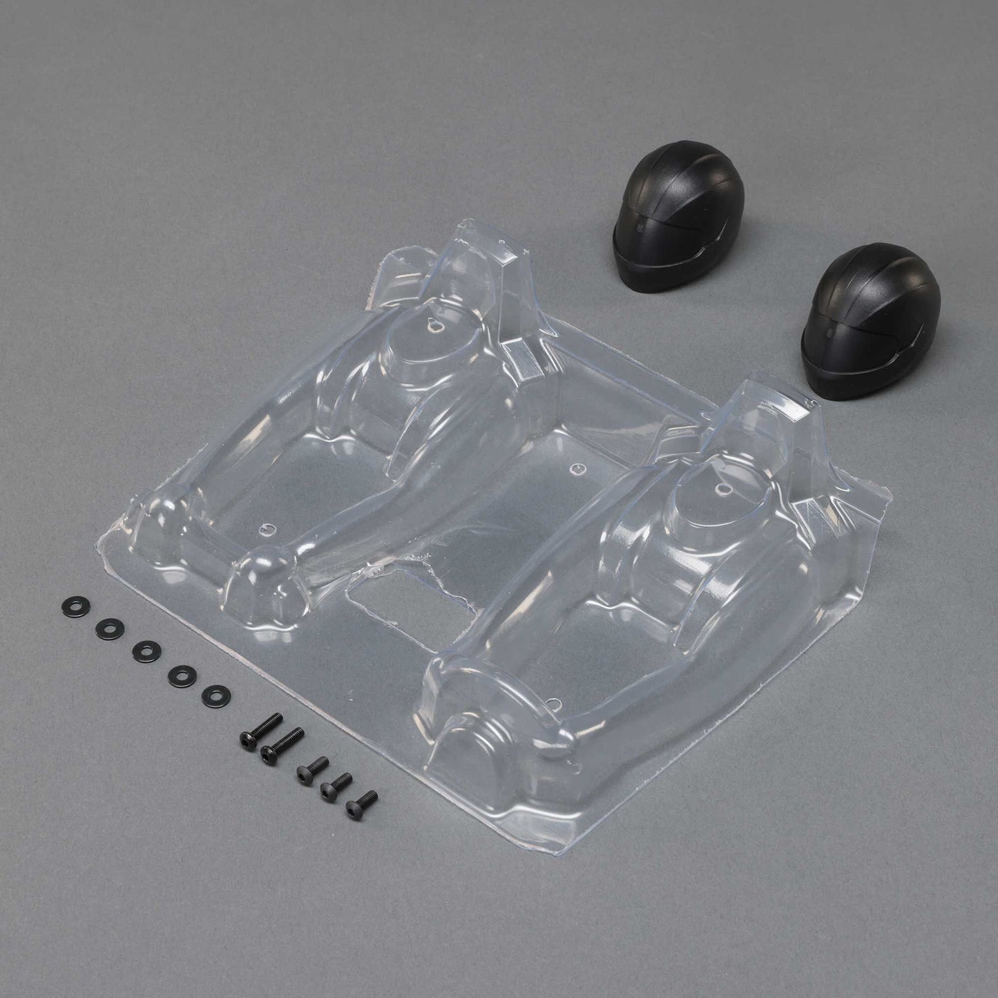 Losi Driver Panel & Helmets (2): RZR Rey LOS230109