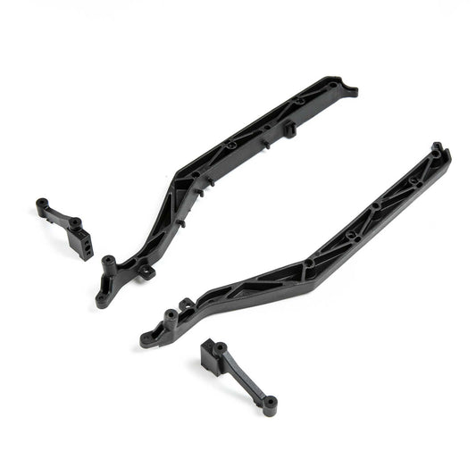 Losi Side Guard Set, Aluminum Chassis: 22S LOS231083