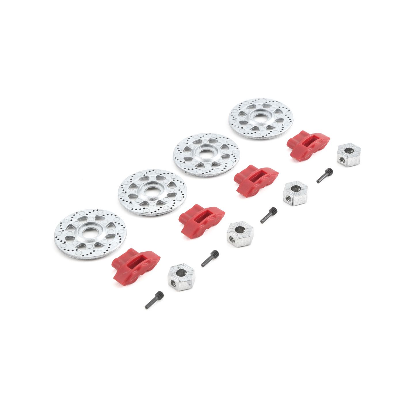 Losi Hex, Rotor, Caliper & Pin Set (4): Baja Rey LOS232006