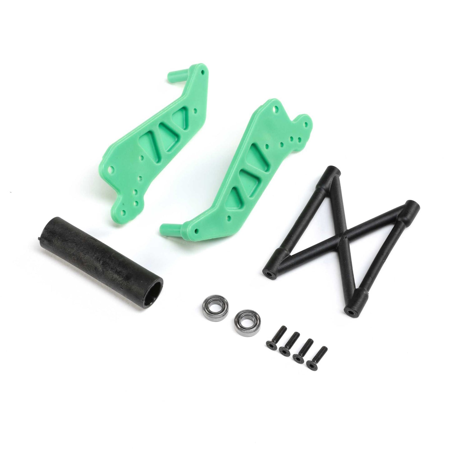 Losi Wheelie Bar Set, Green: LMT LOS241029