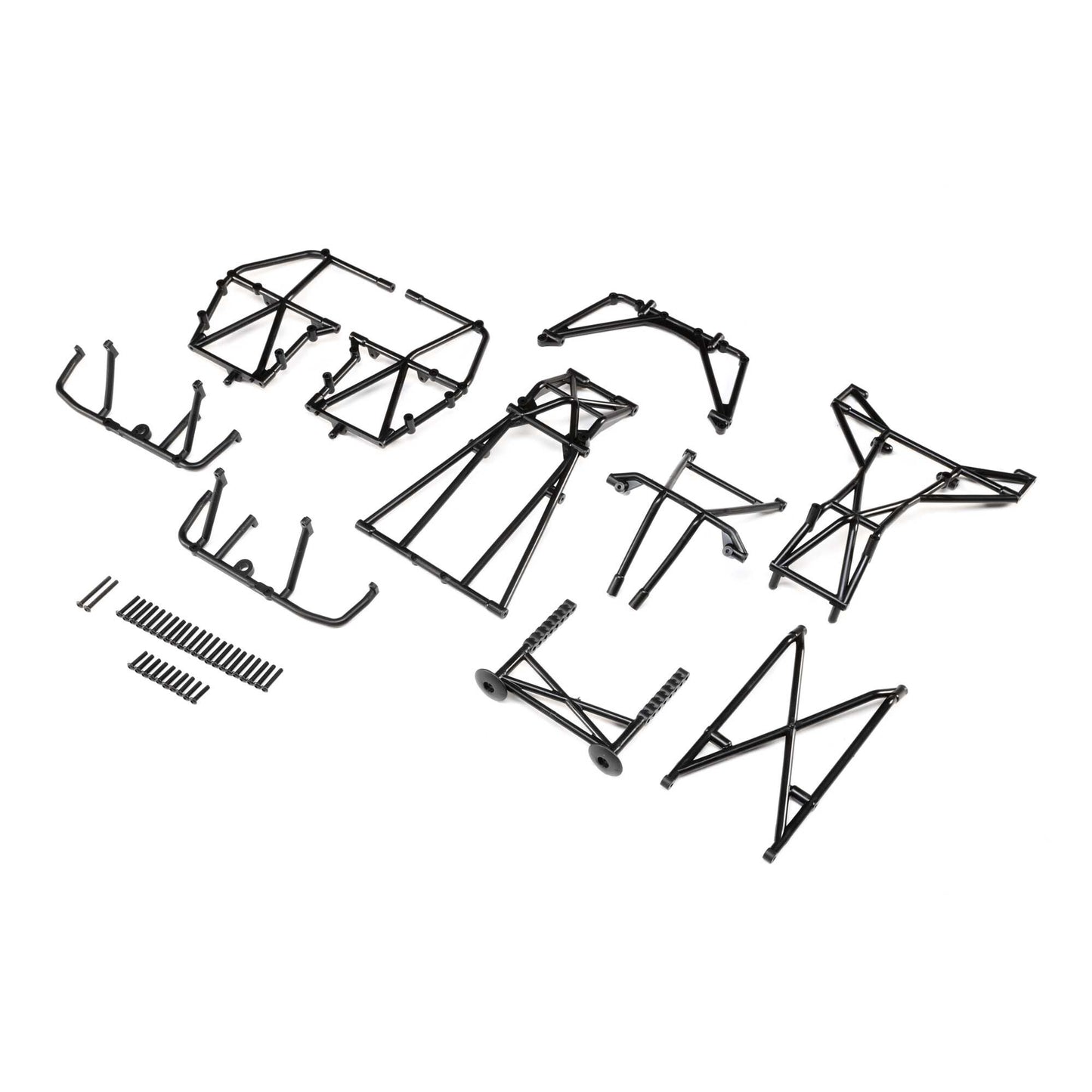 Losi Cage Set, Complete, Black: LMT LOS241038