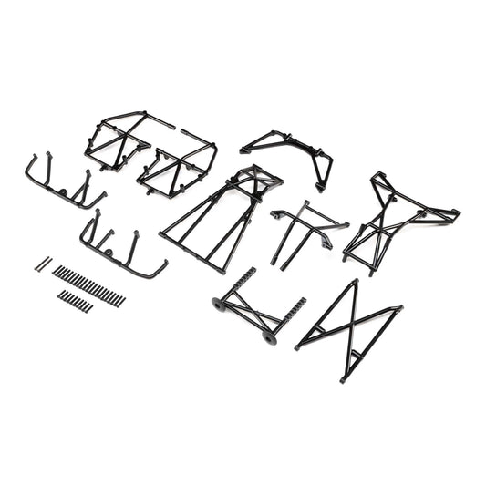 Losi Cage Set, Complete, Black: LMT LOS241038