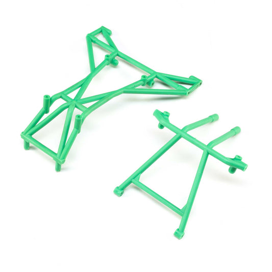 Losi Top and Upper Cage Bars, Green: LMT LOS241041