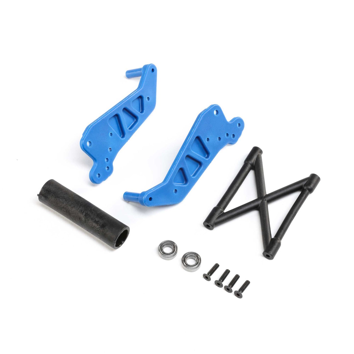 Losi Wheelie Bar Set, Blue: LMT LOS241053