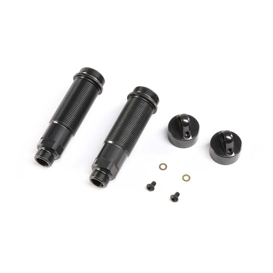 Losi Shock Body and Cap, Aluminum (2): LMT LOS243012