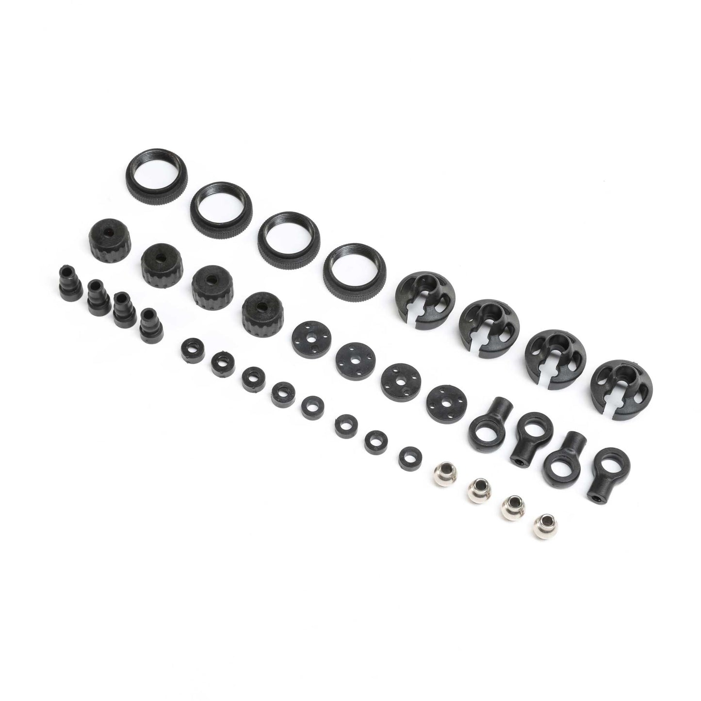 Losi Shock Plastics & Balls (4): LMT LOS243014