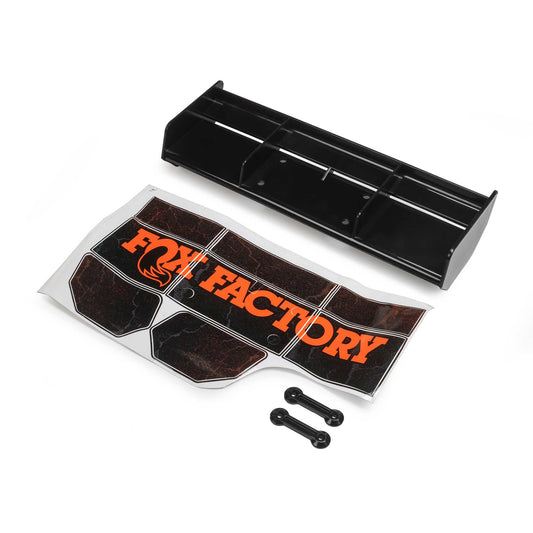 Losi Wing, FOX, Black: DBXL-E 2.0 LOS250055