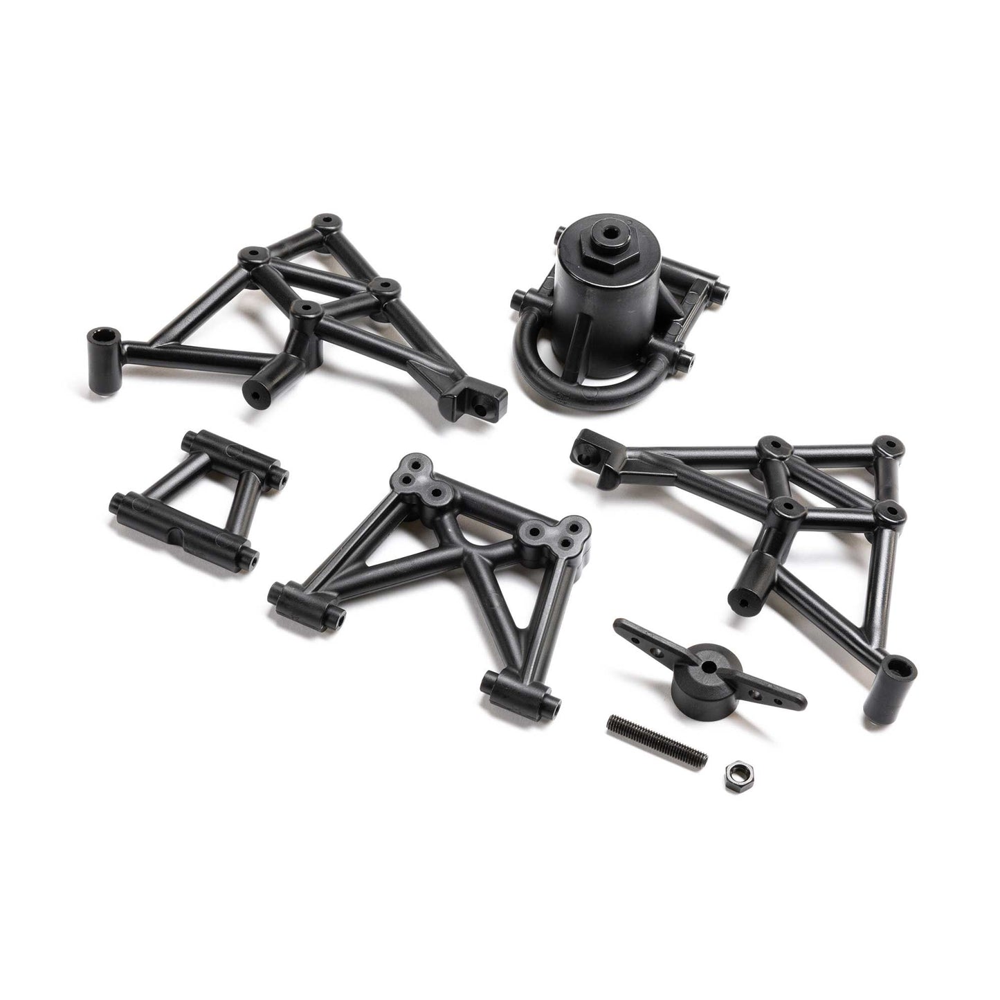 Losi Rear Cage: 8X Super Lasernut LOS250056