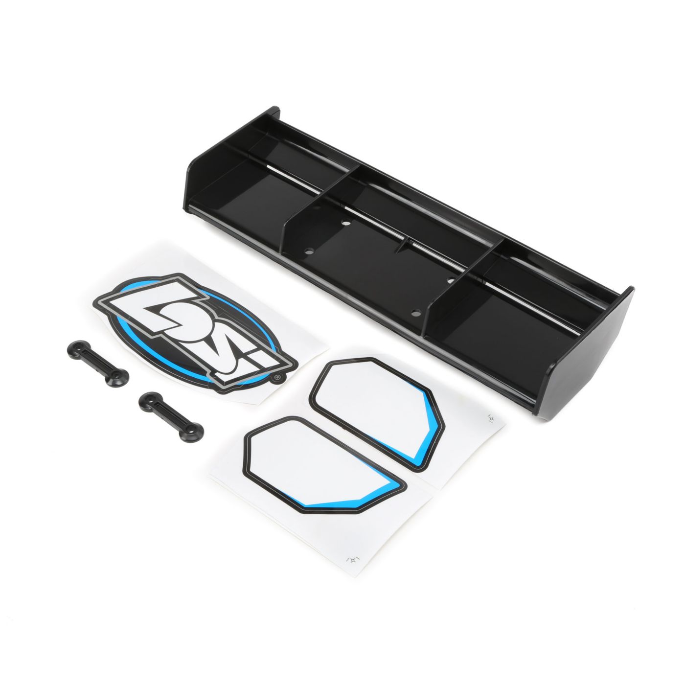 Losi Wing, Black: DBXL-E LOS251046