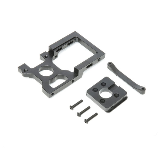 Losi Motor Mount w/Adapter, Black: DBXL-E LOS252058