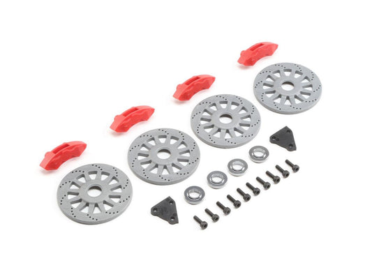 Losi Rotor, Caliper Set: SuperRockRey LOS252109