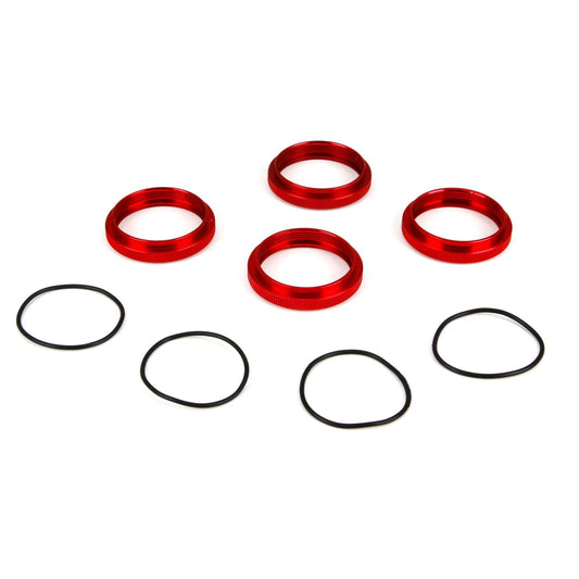 Losi Shock Adjuster Nut w/O-Ring, Alum: 1:5 4wd DBXL LOS253009