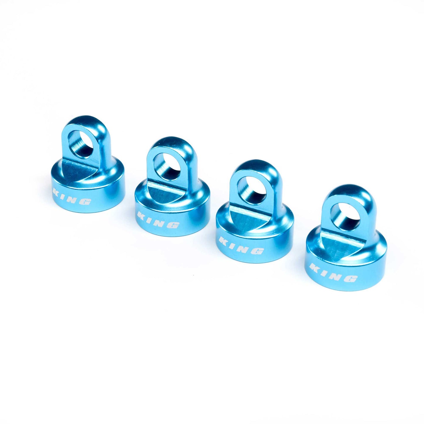 Losi Shock Cap Set, Aluminum, King Blue: SBR 2.0 LOS253031