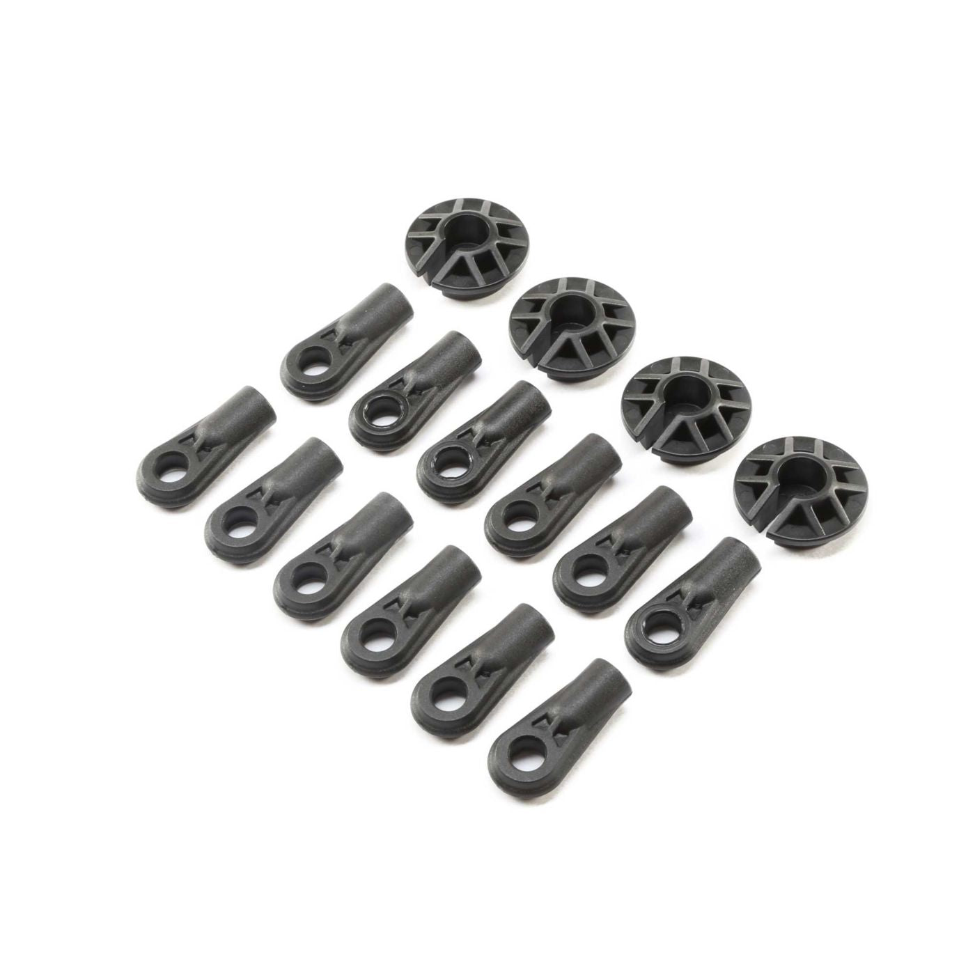 Losi Shock and Rod Ends,Spring Cups(12): Super Baja Rey LOS254034