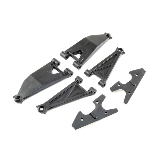 Losi Front Suspension ArmSet Upr/Lwr(L&R): SuperBajaRey LOS254037