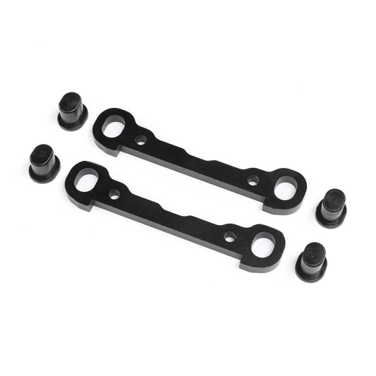 Losi Front Hinge Pin Braces, Black: DBXL 2.0 LOS254071