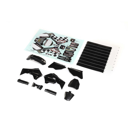 Losi Black Plastics with Wraps: PM-MX/SM LOS260006