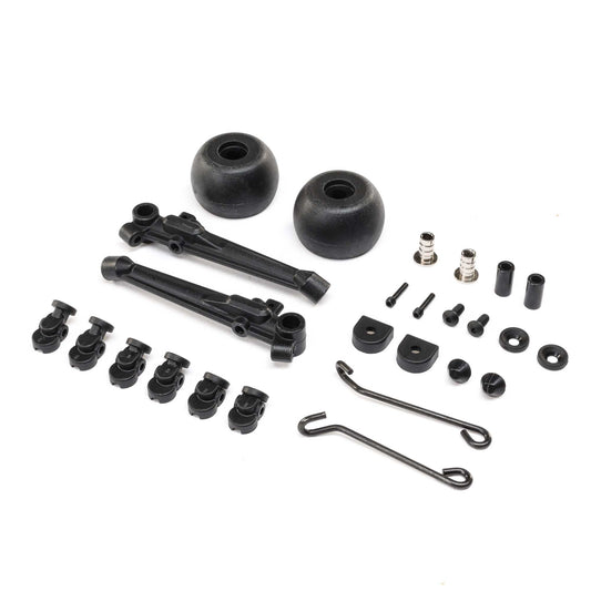 Losi Lean Bar Set with Hardware: PM-MX/SM LOS264002