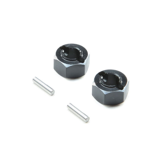 Losi Hex Set, Rear Axle, Aluminum: Mini-T 2.0 LOS312004
