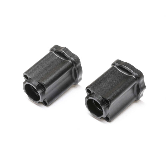 Losi Aluminum Axle Mount Rear, 0deg, Black: Mini LMT LOS312009