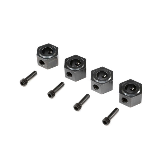 Losi 12mm Machined Wheel Hex (4): LMT LOS343200