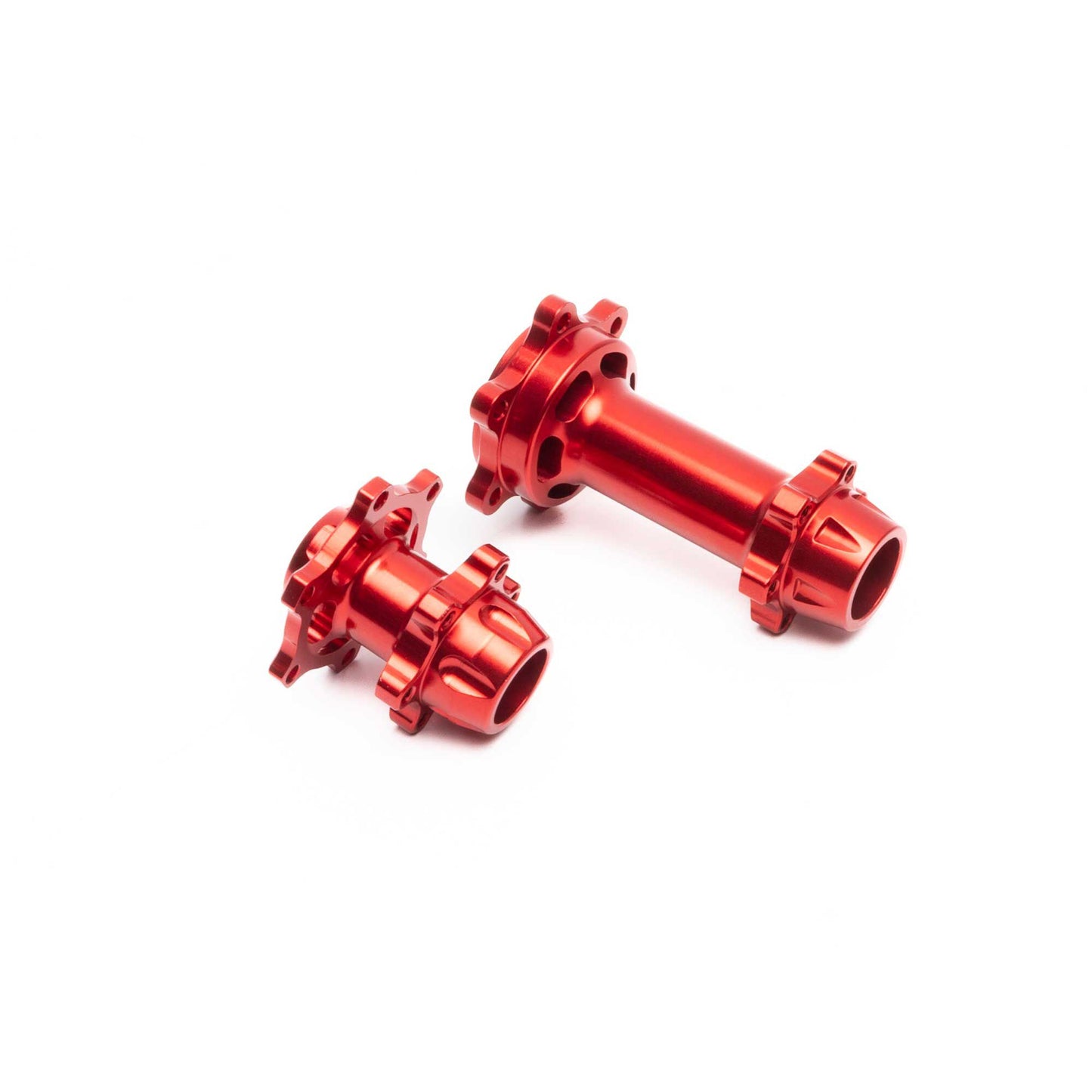 Losi Aluminum Hub Set, Machined, Red: Promoto-MX LOS362000