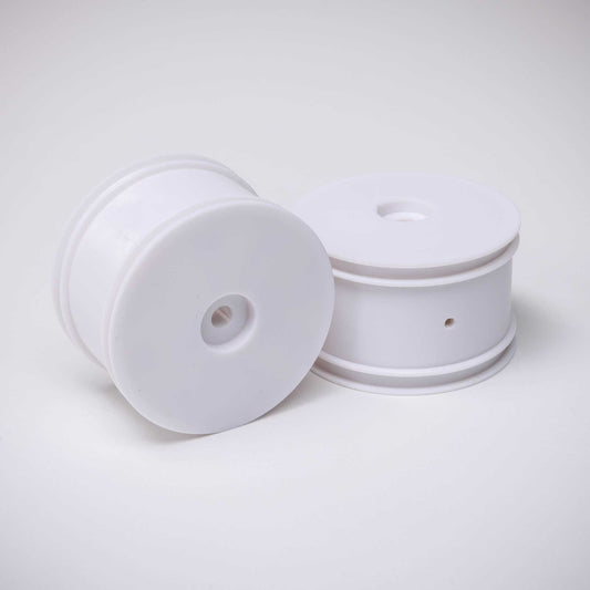 Losi Rear Wheel, White (2): Mini-B LOS41026
