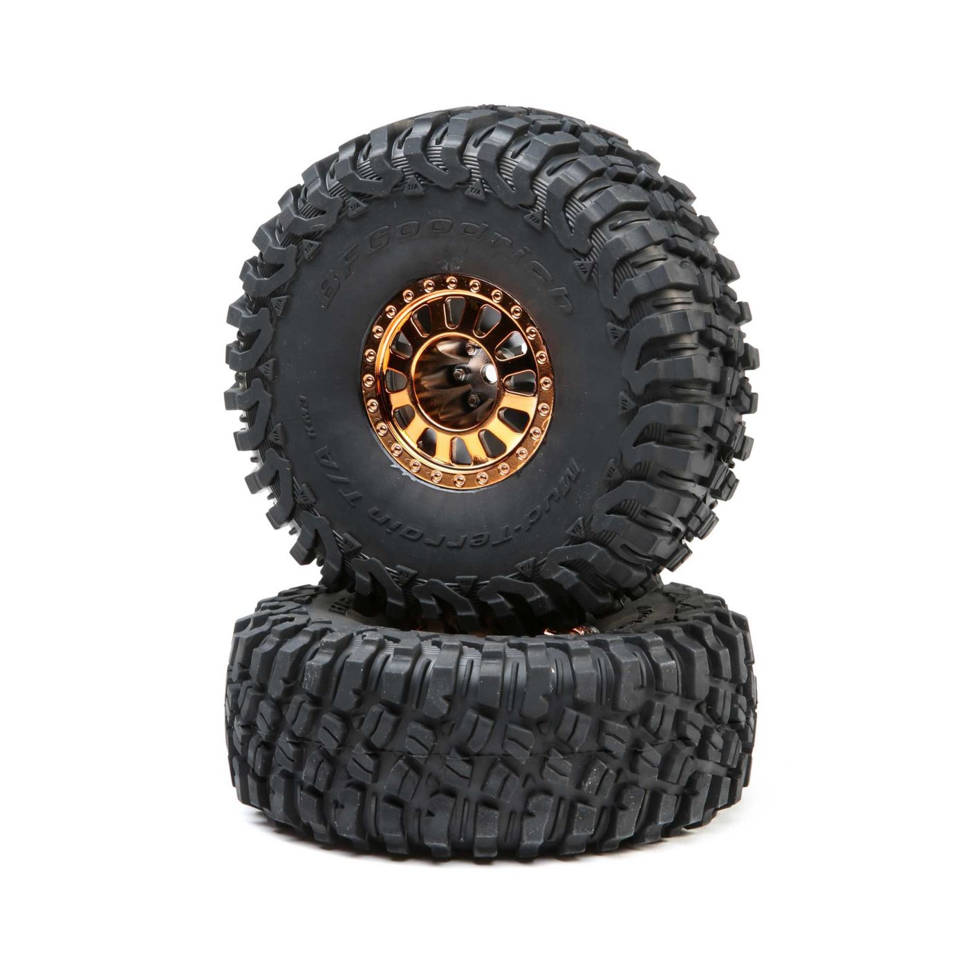 Losi Wheel w/BFG Tire, Copper: Ultra 4 LOS43028