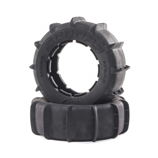 Losi Scoops Paddle Tire (2): DBXL-E 2.0 LOS45034