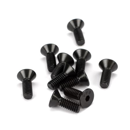 Losi 8-32 x 1/2 Flat Head Screws (10) LOSA6262