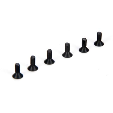 Losi 4-40 x 5/16 Flathead Screw (6) LOSA6269