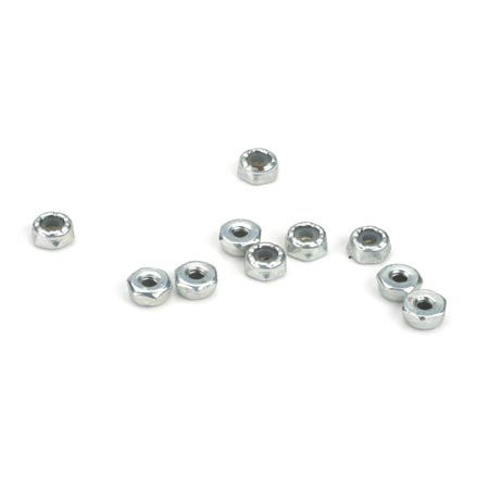 Losi 4-40 Steel Locking 1/2 Nuts (10) LOSA6308