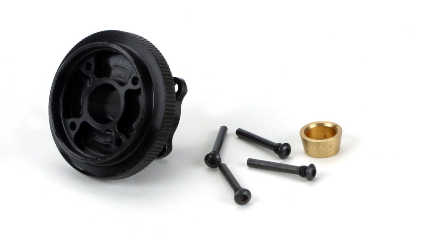Losi Flywheel & Collet, Steel, 4 Shoe: 8B, 8T LOSA9102