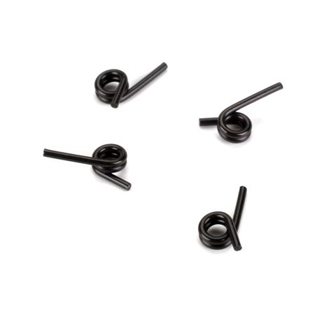 Losi Clutch Springs, Black(4): 8B, 8T LOSA9112