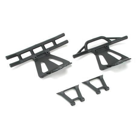 Losi Front/Rear Bumpers & Braces: LST/2, XXL/2, 3XXXL-E LOSB2401