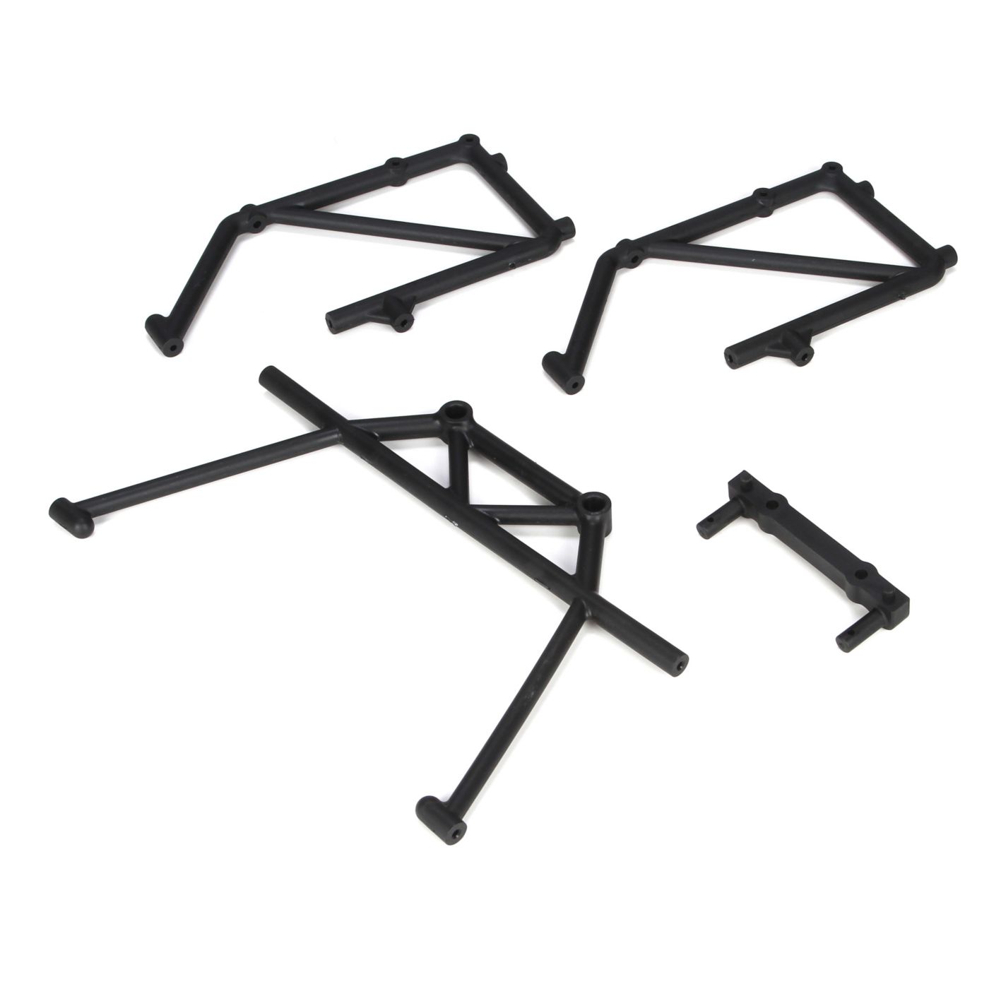 Losi Rear Cage Mount & Fender Brace Set (4): 5IVE-T LOSB2580
