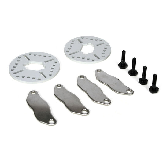 Losi Brake Disk, Pad & Screw Set: 5IVE-T, MINI WRC LOSB3231